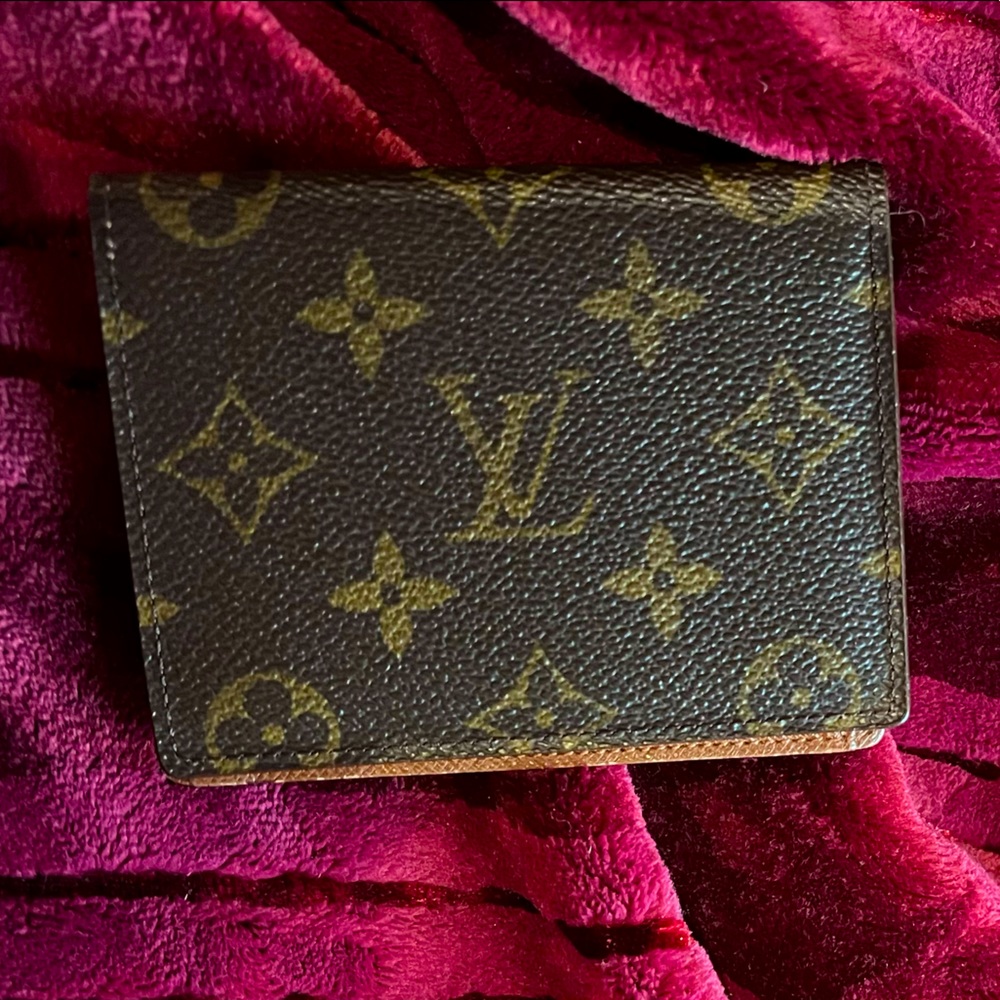 Vintage  Monogram Louis Vuitton Card Holder “Authentic”